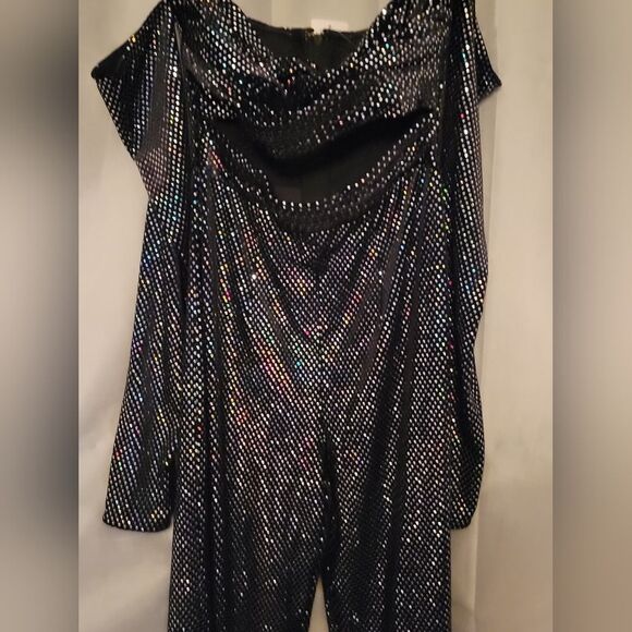 BRONX and BANCO full glitter accents JUMPSUIT Nwot - Picture 5 of 9